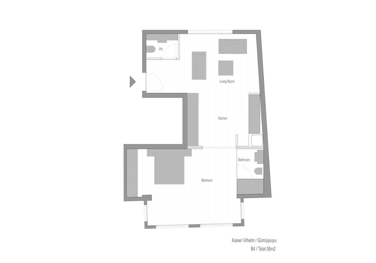 Appartement X Flats Vilhelm à Istambul